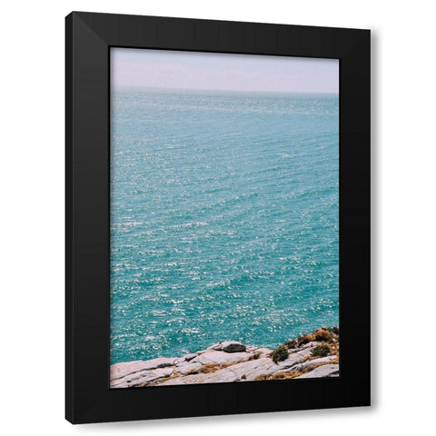 Sparkling Waters Black Modern Wood Framed Art Print by Bill Carson Photography