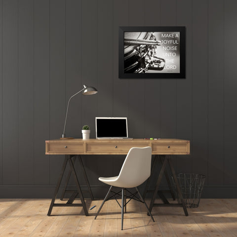 Joyful Noise Black Modern Wood Framed Art Print by Bill Carson Photography