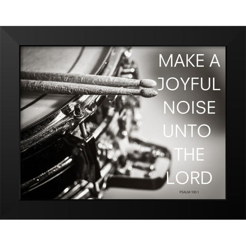 Joyful Noise Black Modern Wood Framed Art Print by Bill Carson Photography