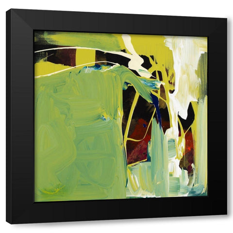 Energy and Stillness Black Modern Wood Framed Art Print with Double Matting by Loreth, Lanie
