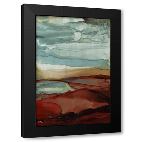 New Sky Black Modern Wood Framed Art Print by Medley, Elizabeth