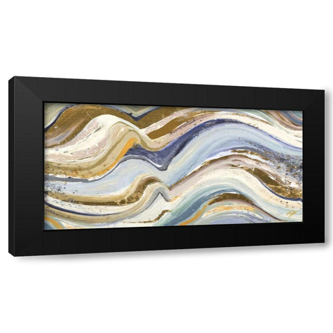 New Concept Rectangle Black Modern Wood Framed Art Print by Pinto, Patricia