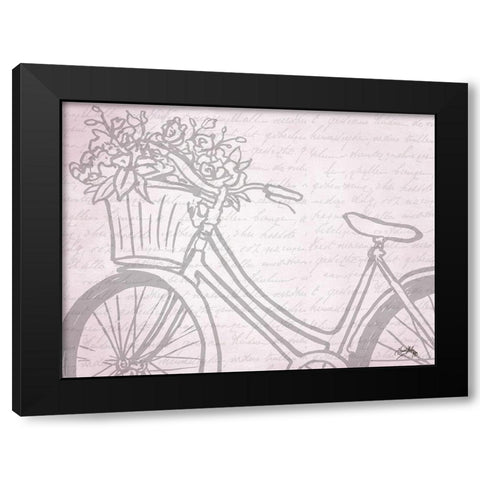 Ride Along I Black Modern Wood Framed Art Print with Double Matting by Medley, Elizabeth