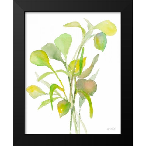 Seagrasses and Eelgrasses I Black Modern Wood Framed Art Print by Loreth, Lanie