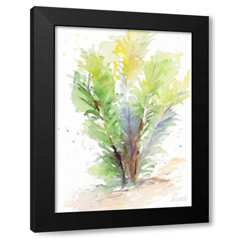 Seagrasses and Eelgrasses V Black Modern Wood Framed Art Print with Double Matting by Loreth, Lanie