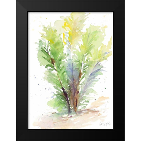 Seagrasses and Eelgrasses V Black Modern Wood Framed Art Print by Loreth, Lanie