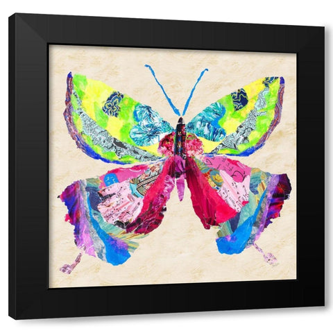 Brilliant Butterfly I Black Modern Wood Framed Art Print by Ritter, Gina
