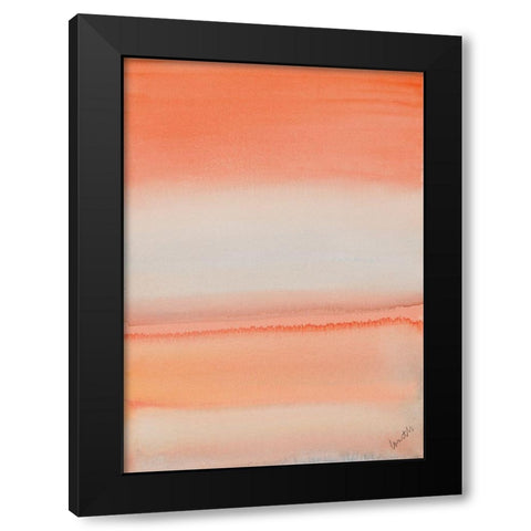 Ocean Dusk IV Black Modern Wood Framed Art Print by Loreth, Lanie