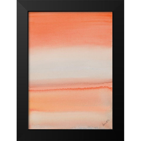 Ocean Dusk IV Black Modern Wood Framed Art Print by Loreth, Lanie