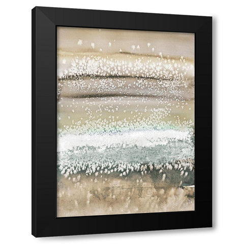 Neutral Winds Black Modern Wood Framed Art Print with Double Matting by Loreth, Lanie