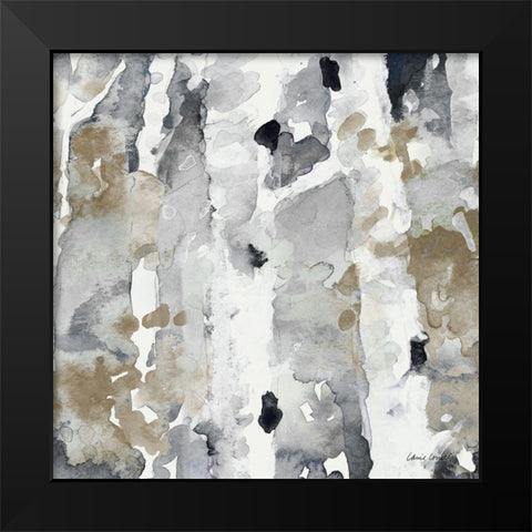 Evening Forest II Black Modern Wood Framed Art Print by Loreth, Lanie