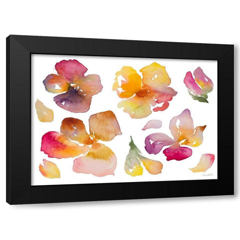 Into Spring Black Modern Wood Framed Art Print by Loreth, Lanie