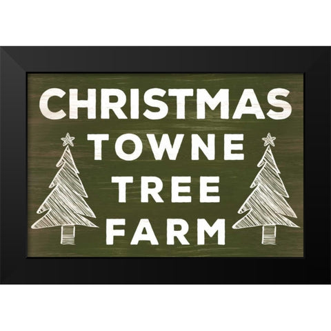 Season Sign III Black Modern Wood Framed Art Print by Studio, Sd Graphics