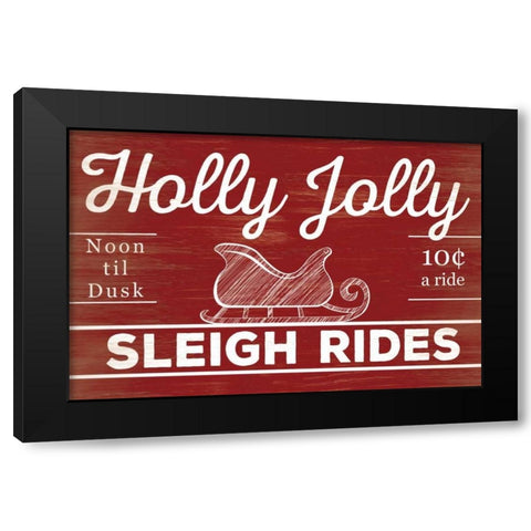 Season Sign IV Black Modern Wood Framed Art Print by Studio, Sd Graphics