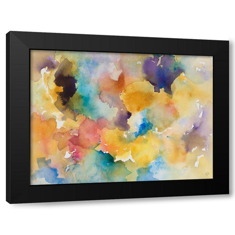 Canyon Dream Black Modern Wood Framed Art Print with Double Matting by Loreth, Lanie