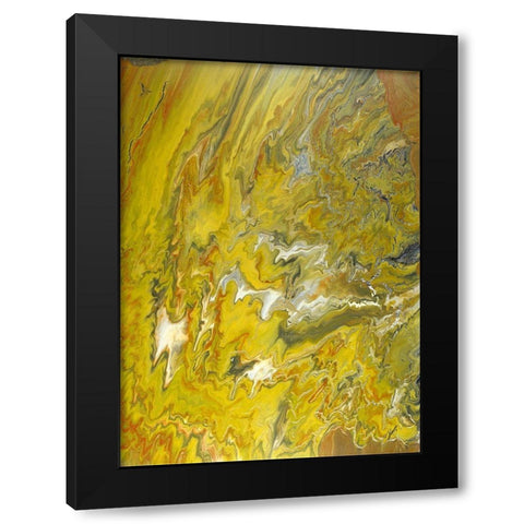 Golden Peak Black Modern Wood Framed Art Print with Double Matting by Gonzalez, Roberto