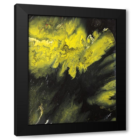 Night and Day Black Modern Wood Framed Art Print by Gonzalez, Roberto