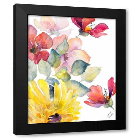 Under Grasse Skys I Black Modern Wood Framed Art Print with Double Matting by Loreth, Lanie