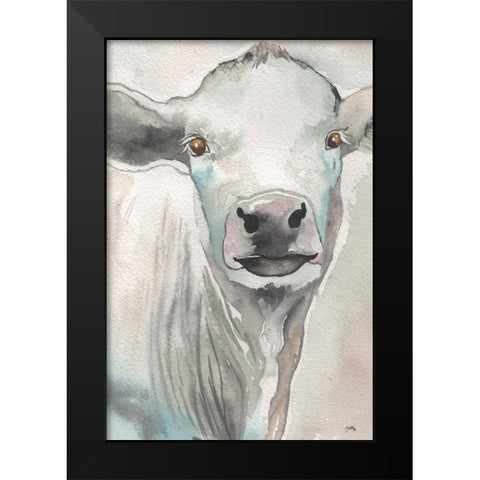 Farm Animal I Black Modern Wood Framed Art Print by Medley, Elizabeth