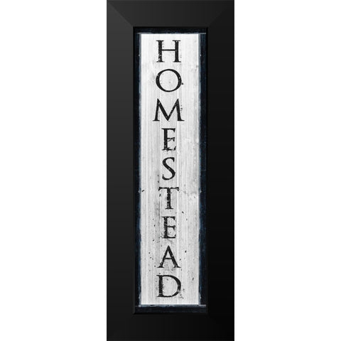 Homestead Black Modern Wood Framed Art Print by Medley, Elizabeth