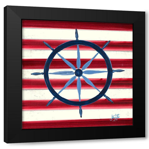 Sailors Life III Black Modern Wood Framed Art Print with Double Matting by DeRice, Julie