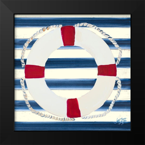 Sailors Life II Black Modern Wood Framed Art Print by DeRice, Julie