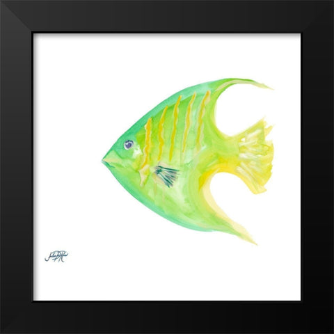 Fish III Black Modern Wood Framed Art Print by DeRice, Julie