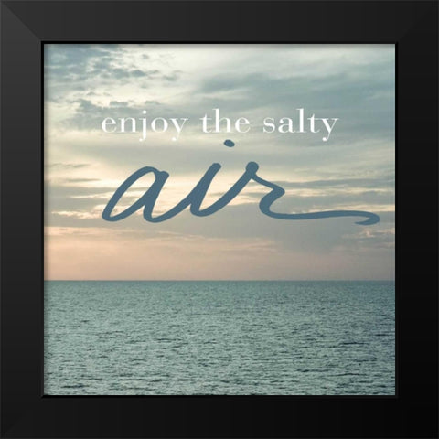 Dreams Ocean II Black Modern Wood Framed Art Print by Acosta