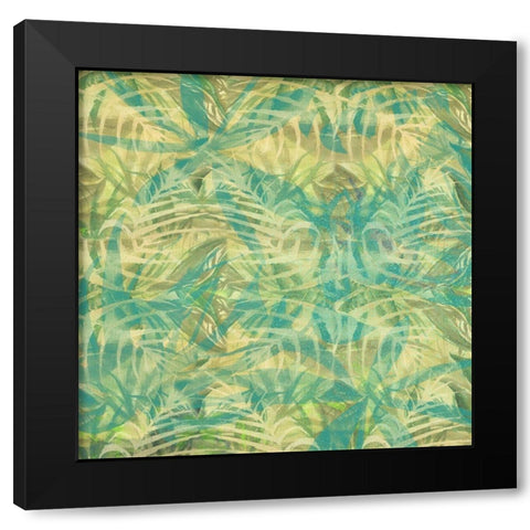 Into the Rain Forest Black Modern Wood Framed Art Print with Double Matting by Medley, Elizabeth