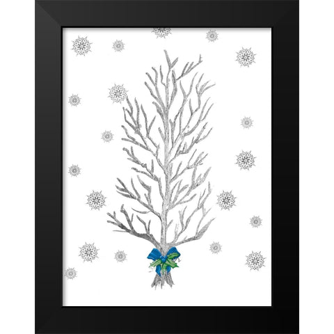 Winter Tree Black Modern Wood Framed Art Print by Ritter, Gina