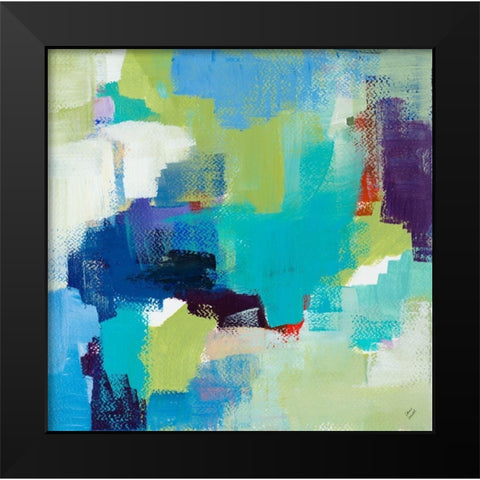 Down By The Bay I Black Modern Wood Framed Art Print by Loreth, Lanie