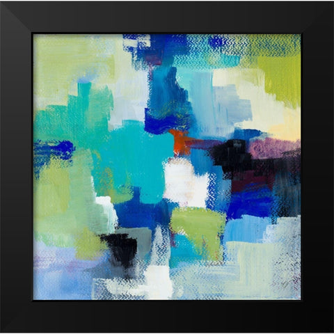 Down By The Bay II Black Modern Wood Framed Art Print by Loreth, Lanie