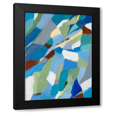 Out to Sea Black Modern Wood Framed Art Print by Loreth, Lanie
