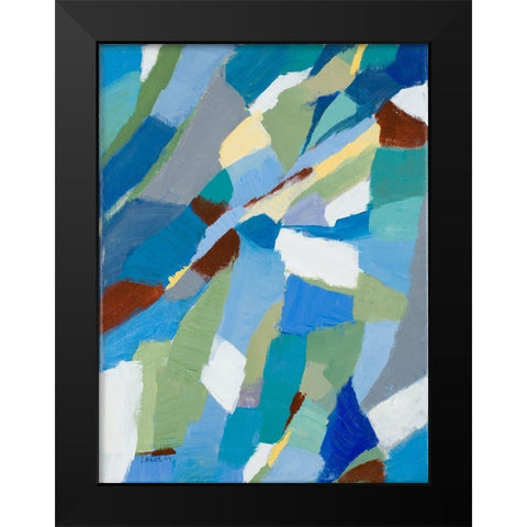 Out to Sea Black Modern Wood Framed Art Print by Loreth, Lanie