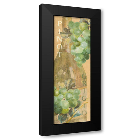 Pinot Grigio Black Modern Wood Framed Art Print with Double Matting by Loreth, Lanie