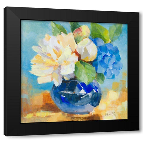 Mid Summer Bloom II Black Modern Wood Framed Art Print by Loreth, Lanie