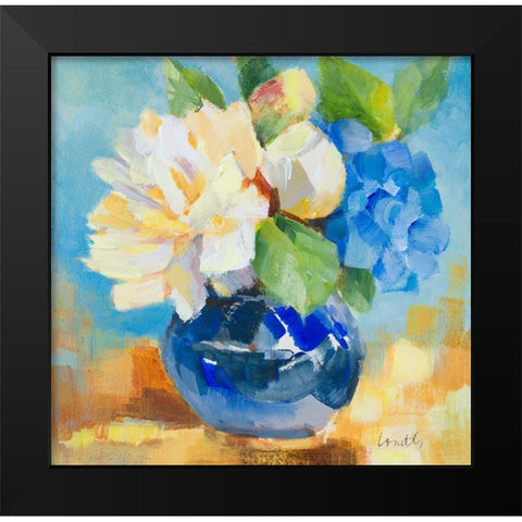 Mid Summer Bloom II Black Modern Wood Framed Art Print by Loreth, Lanie