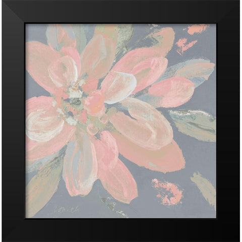 Soft Blooming Moment Black Modern Wood Framed Art Print by Loreth, Lanie