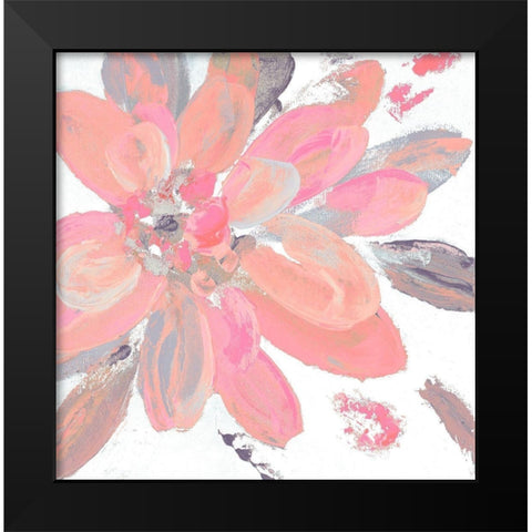 Blooming Moment I Black Modern Wood Framed Art Print by Loreth, Lanie