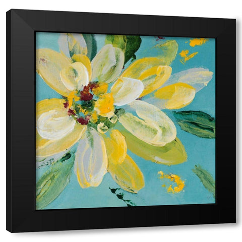 Blooming Moment I Black Modern Wood Framed Art Print by Loreth, Lanie