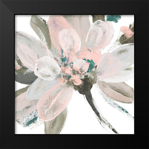 Pastel Blooming Moment II Black Modern Wood Framed Art Print by Loreth, Lanie