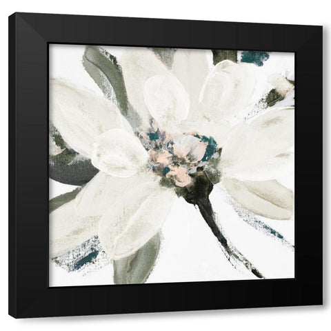 Naturally Blooming Moment II Black Modern Wood Framed Art Print by Loreth, Lanie