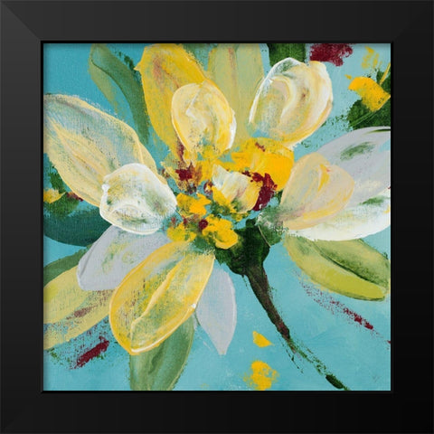 Blooming Moment II Black Modern Wood Framed Art Print by Loreth, Lanie