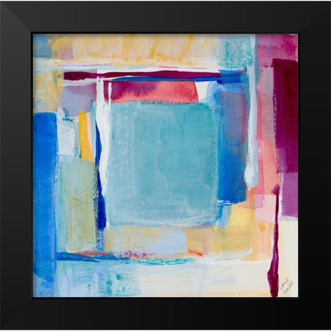 Where it Takes You II Black Modern Wood Framed Art Print by Loreth, Lanie