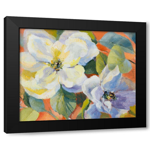 Endless Blossom I Black Modern Wood Framed Art Print by Loreth, Lanie