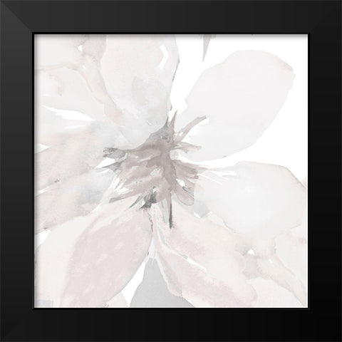 Soft Clematis I Black Modern Wood Framed Art Print by Loreth, Lanie