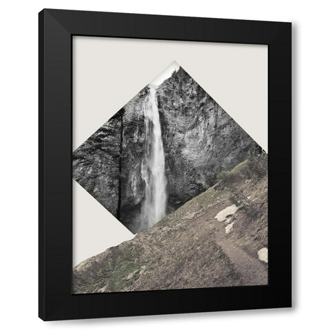 Nature Dynamics II Black Modern Wood Framed Art Print with Double Matting by Wilson, Kali