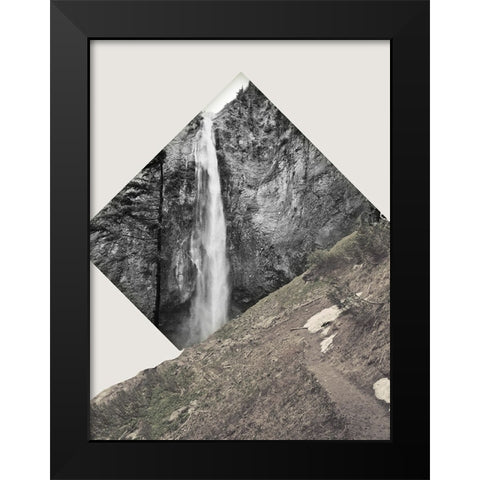 Nature Dynamics II Black Modern Wood Framed Art Print by Wilson, Kali