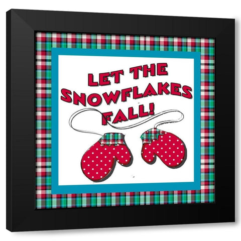Chilly Nostalgia I Black Modern Wood Framed Art Print with Double Matting by Mosher, Deidre