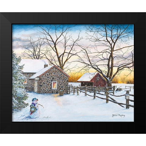 Mr.Twiggs Black Modern Wood Framed Art Print by Redding, James